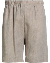 Brian Dales - Light Shorts & Bermuda Shorts Linen, Polyamide - Lyst