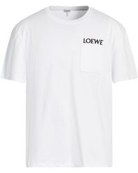 Loewe - T-Shirt Cotton, Polyester, Elastane - Lyst