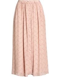 Kristina Ti - Maxi Skirt Silk - Lyst
