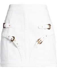 Versace Jeans Couture - Denim Skirt Cotton, Elastane - Lyst