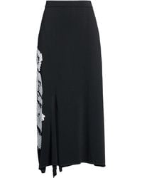 Liviana Conti - Midi Skirt Viscose, Polyamide - Lyst