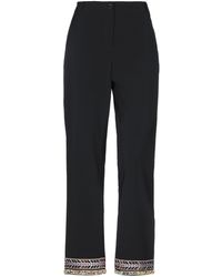 eleganti e chino da Pantaloni lunghi Donna Abbigliamento da Pantaloni casual PantaloneManila Grace in Materiale sintetico di colore Nero 