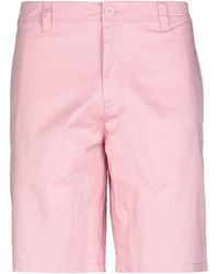 Armani Exchange - Light Shorts & Bermuda Shorts Cotton, Elastane - Lyst