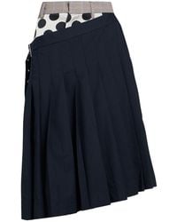Charles Jeffrey - Midnight Shorts & Bermuda Shorts Polyester, Recycled Polyester, Viscose, Cotton, Elastane - Lyst