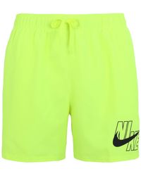 blue nike swim trunks