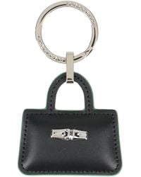 Longchamp - Key Ring Leather - Lyst
