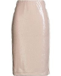 Nude - Midi Skirt Polyester, Polyamide - Lyst