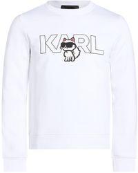 KARL LAGERFELD - Sweatshirt Organic Cotton - Lyst