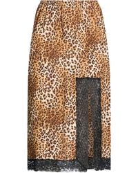 Carla G - Midi Skirt Viscose - Lyst
