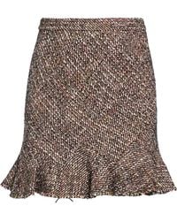 Theory - Mini Skirt Acrylic, Wool, Cotton, Polyester, Polyamide - Lyst
