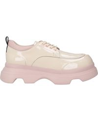 Jeannot - Ivory Lace-Up Shoes Leather - Lyst