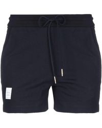 Thom Browne - Classic Pique Rwb Shorts Navy - Lyst
