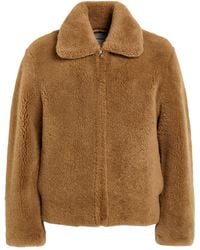 Sandro - Shearling- & Kunstfell - Lyst