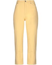 ESCADA Pantaloni jeans - Giallo
