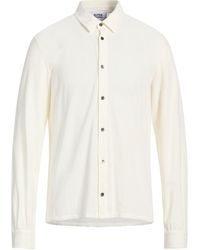 Alpha Studio - Ivory Shirt Cotton, Elastane - Lyst