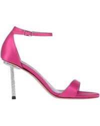 Albano - Fuchsia Sandals Textile Fibers - Lyst