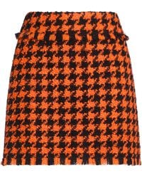 Dolce & Gabbana - Mini Skirt Wool, Polyamide - Lyst