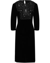 Alberta Ferretti - Midi Dress - Lyst
