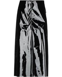 Marni Falda a media pierna - Negro