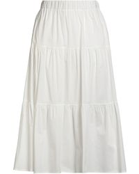 Alpha Studio - Midi Skirt - Lyst
