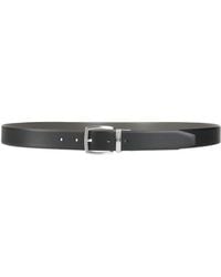 Emporio Armani - Belt Leather - Lyst