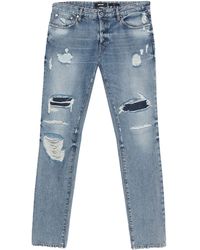 blue patch amiri jeans