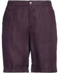 Alpha Studio - Shorts & Bermuda Shorts Linen - Lyst