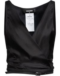 DSquared² - Top Silk - Lyst