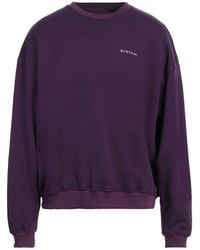 Buscemi - Plum Sweatshirt Cotton, Elastane - Lyst