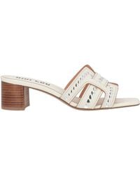 Bibi Lou - Ivory Sandals Leather - Lyst