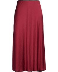 Luisa Cerano - Midi Skirt Polyester - Lyst