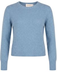 Kaos - Azure Sweater Acrylic, Polyamide, Wool, Mohair Wool, Elastane - Lyst