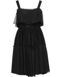 Anna Molinari Short Dress - Black