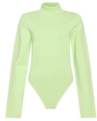 GAUGE81 - Lime Bodysuit Rayon, Polyamide - Lyst