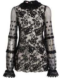 Giamba - Top Cotton, Polyamide, Polyester - Lyst