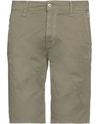 Roy Rogers - Military Shorts & Bermuda Shorts Cotton, Elastane - Lyst