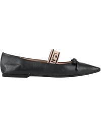 N°21 - Ballet Flats Leather - Lyst