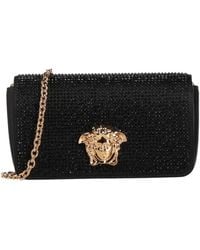 Versace - Cross-Body Bag Viscose, Silk, Lambskin - Lyst