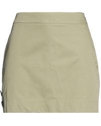 Roberto Collina - Mini Skirt Cotton - Lyst