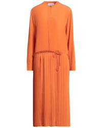 Hache - Midi Dress Acetate, Silk - Lyst