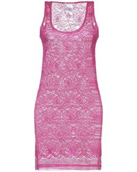 Patrizia Pepe Kurzes Kleid - Lila