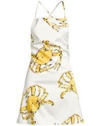 MSGM - Mini Dress Viscose - Lyst