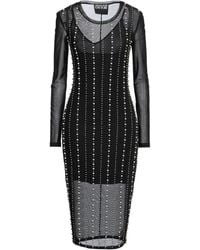 Versace Jeans Couture - Midi-Kleid - Lyst