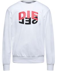DIESEL - Sweatshirt Cotton, Elastane - Lyst