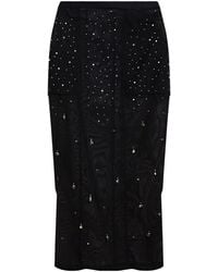 Marco Rambaldi - Midi Skirt Polyamide, Elastane - Lyst