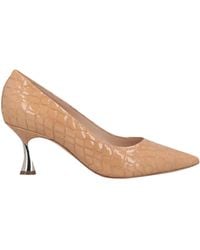 Casadei - Camel Pumps Leather - Lyst