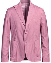 MALIA COUTURE - Mauve Blazer Polyester, Viscose, Elastane - Lyst
