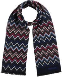 Missoni - Charcoal Scarf Wool - Lyst