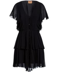ALESSIA SANTI - Mini Dress Viscose - Lyst