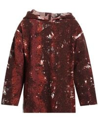 VITELLI - Rust Sweatshirt Wool, Polyamide, Polyester, Silk, Cotton - Lyst